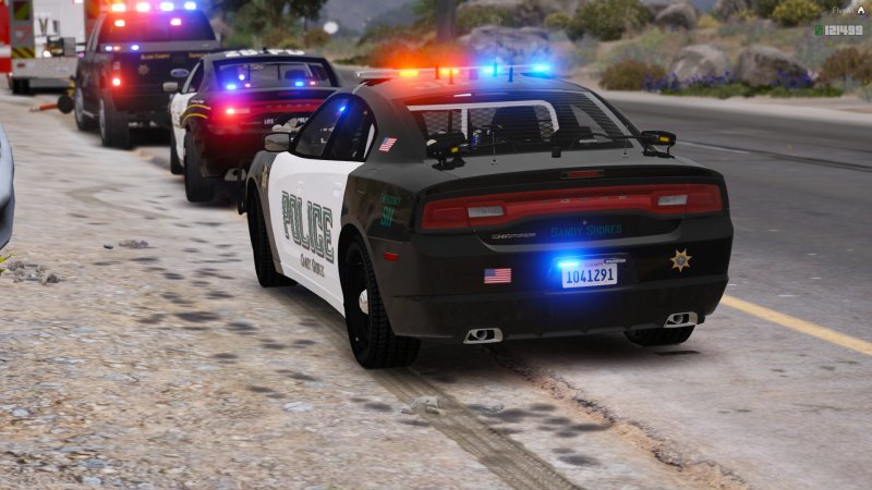 Sandy Shores PD assisting on Route 13