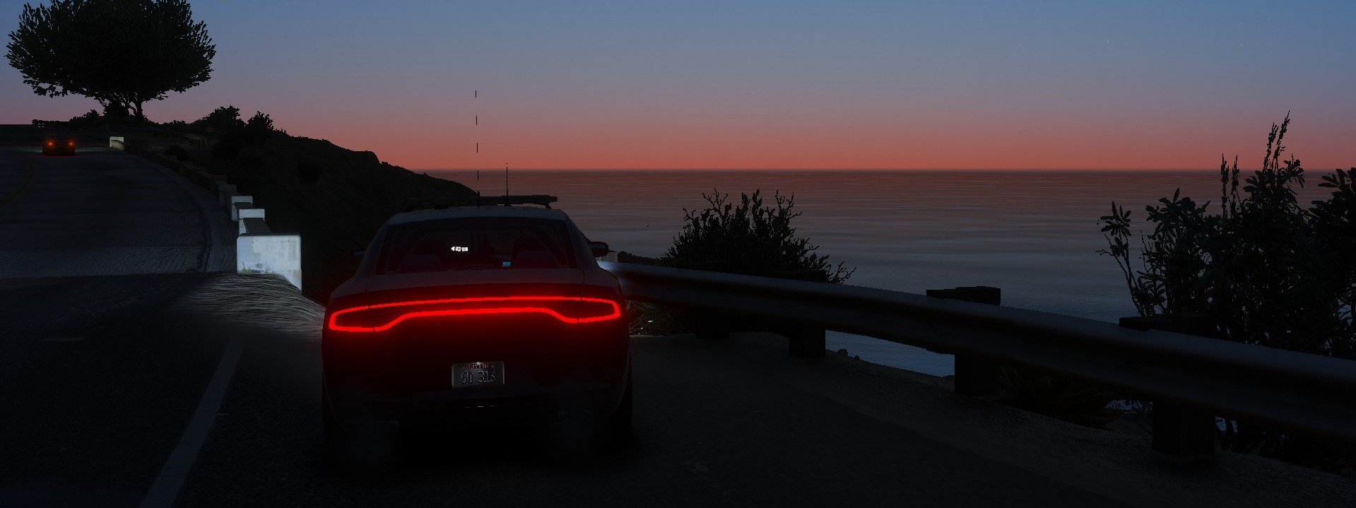Charger + Sunset = Picture Worthy