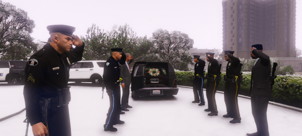 LSPD Funeral