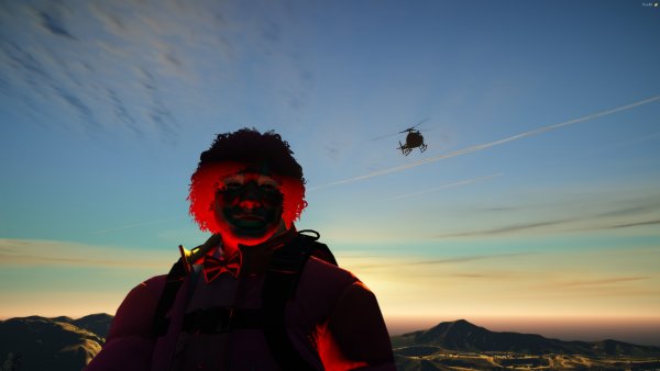 Mac Smiles: Helicopter Photo Shoot