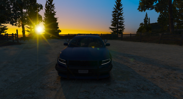 Sunset in paleto