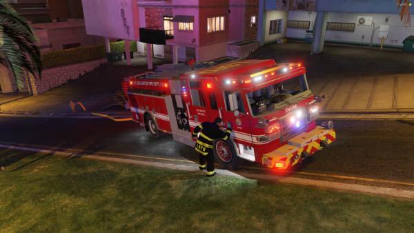 Fire in Vinewood