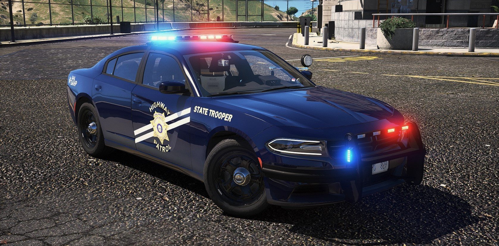 DPS Charger - San Andreas Highway Patrol - Department of Justice Roleplay