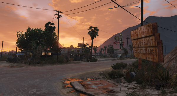 Sandy Shores Sunset