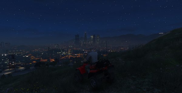 Who says San Fire doesn't have some nice views outside of the city?