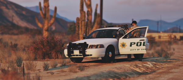 Radar with Sandy Shores Police