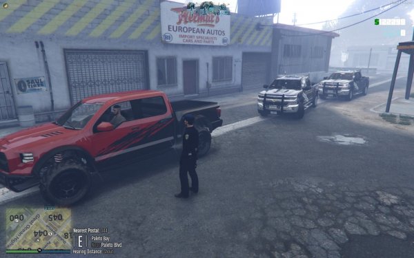 2x SAHP Silverado Traffic Stop