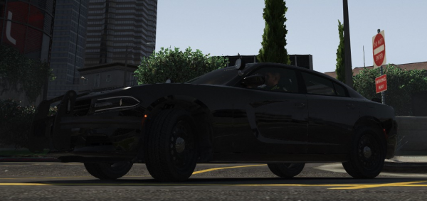 LSPD Ghosted Charger