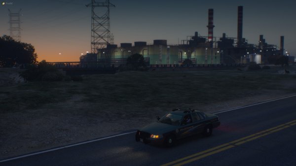 County patrols= Beautiful Sunsets!