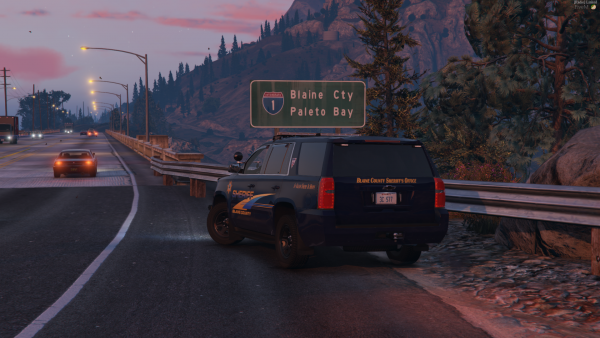 Quiet day in Blaine County