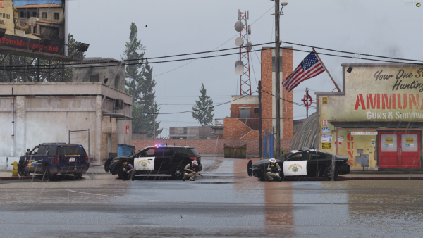 2 Bank Robbery Suspects barricaded themselves in Paleto