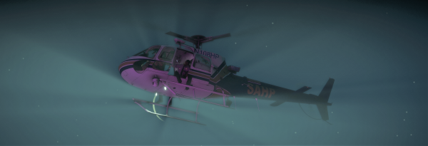 Medevac for downed officer via SAHP AIR-51