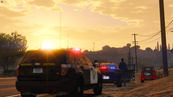 The sunrise