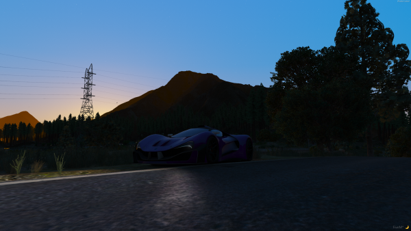 Purple + Sunset