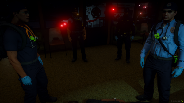 Medical emergency at Sandy Shores Station