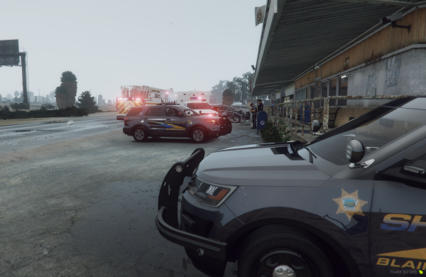 Medical emergency at Sandy Shores Station