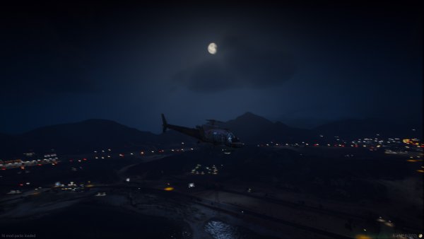Flying by Moonlight