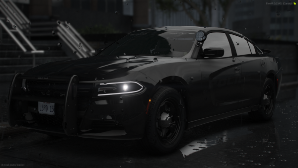 Charger in the rain from the front!
