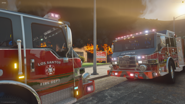 Some work in 7's First Due - Los Santos' Bravest!