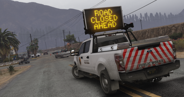 ROAD CLOSED!