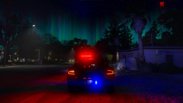 Northern Lights On The NVE Graphics Pack